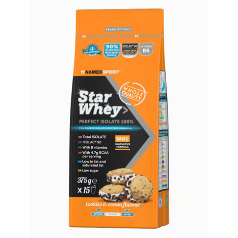 Star whey isolate sublime - Cookies & cream 375 g