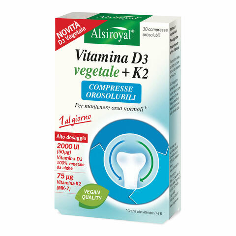 Vitamina D3+K2 - 30 compresse orosolubili