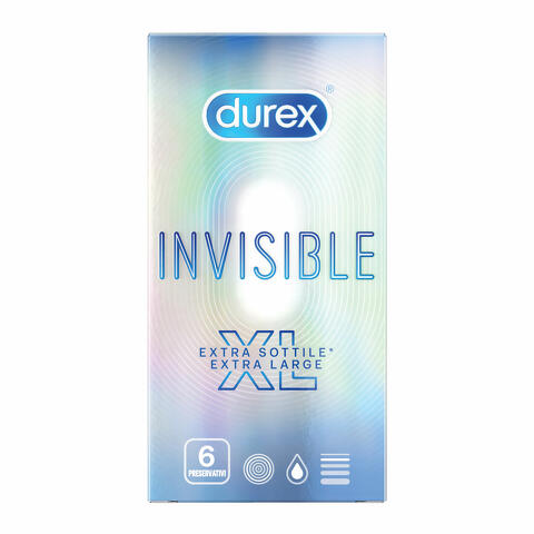 Profilattico Invisible XL 6 pezzi