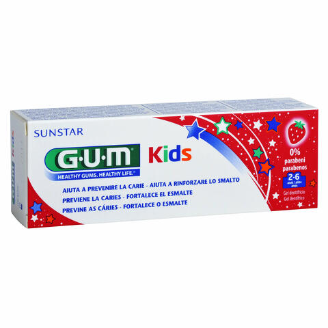 Kids dentifricio 2/6 anni al fluoro