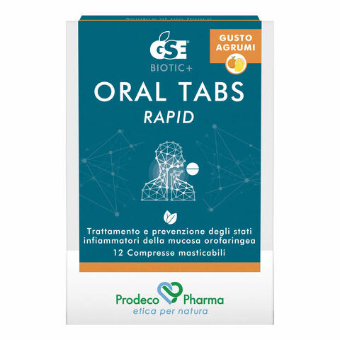 Oral tabs rapid - 12 compresse