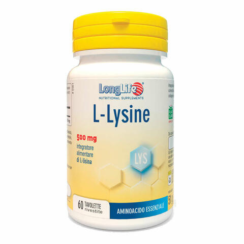 Longlife L-lysine 500mg - 60 Tavolette