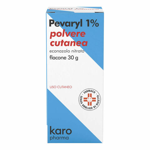 1% polvere cutanea - Flacone 30 g