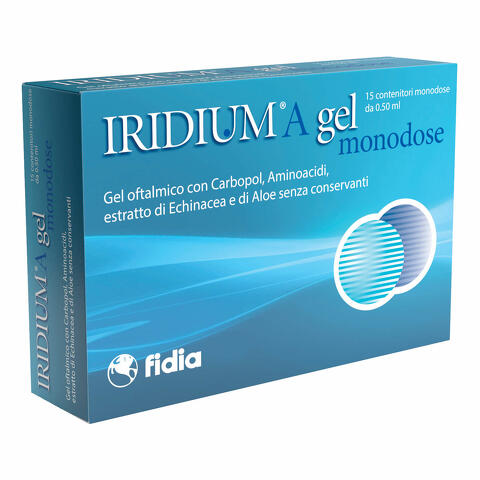 Iridium A  - Gel oftalmico monodose 15 contenitori da 0,50ml
