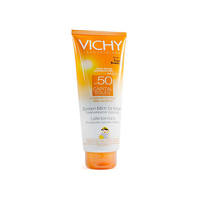 Vichy - Latte Crema Solare per Bambino - Protezione Cellulare Intensa 50+