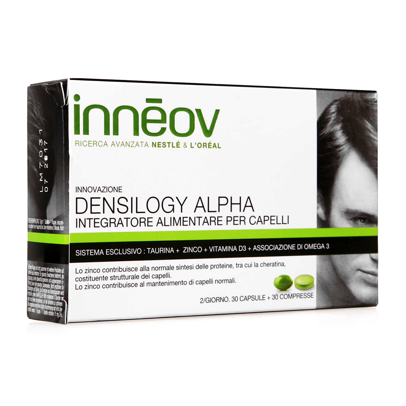 Inneov - Integratore alimentare contro la caduta dei capelli - Densilogy Alpha