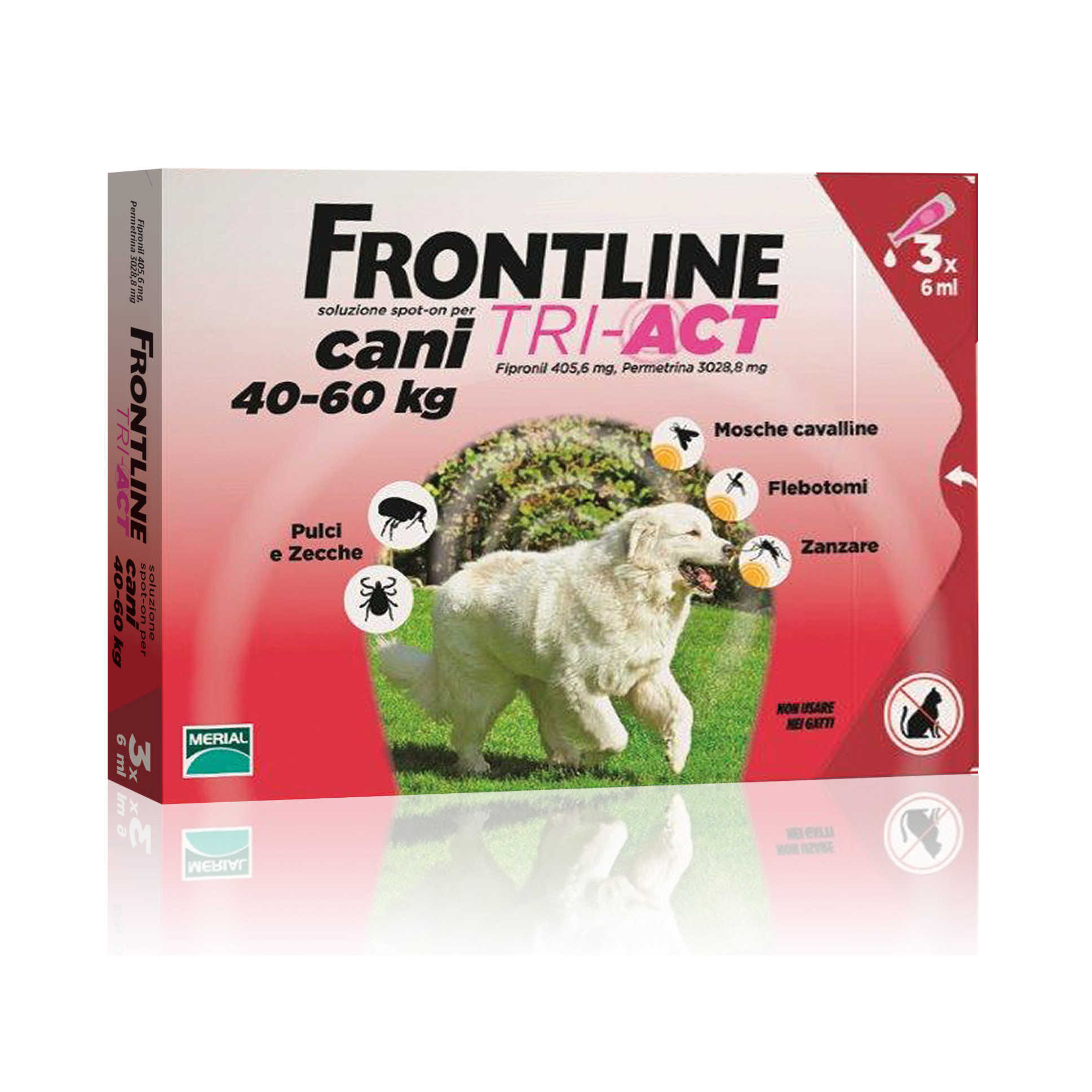 Frontline Combo - Tri Act - Cani 40-60 kg