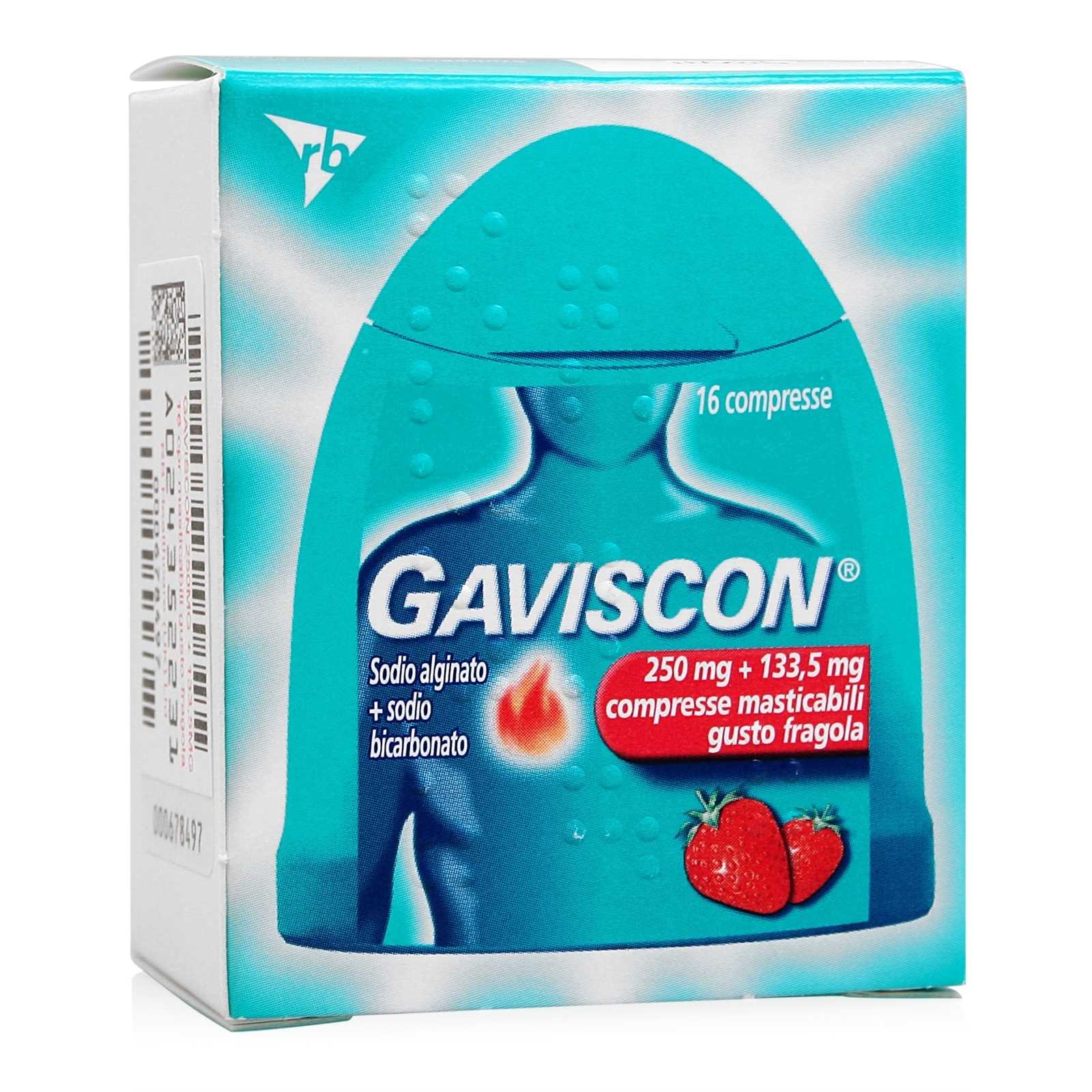 Gaviscon - Compresse Masticabili - Gusto Fragola