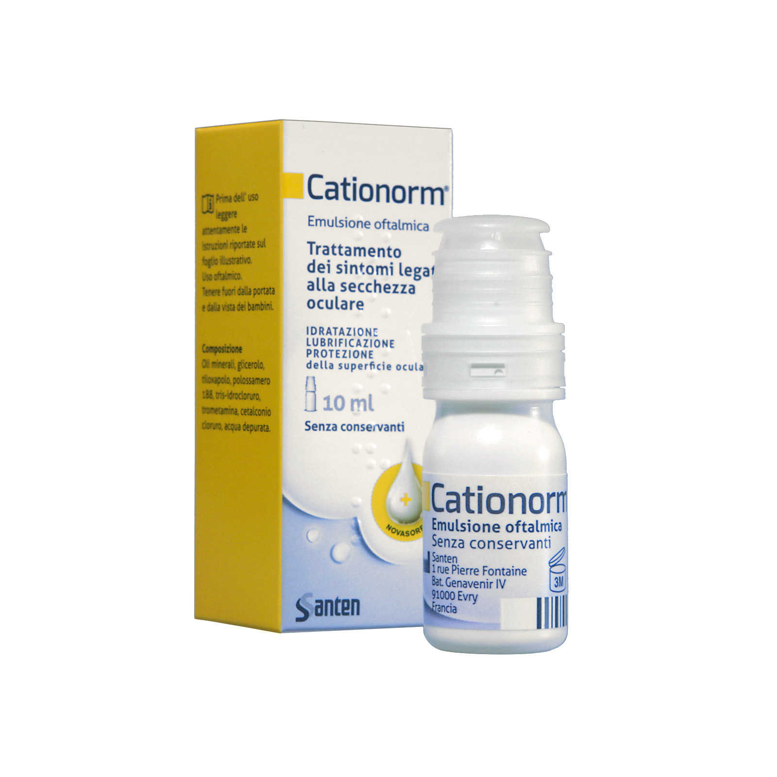 Cationorm - Emulsione Oftalmica - Protezione superficie oculare
