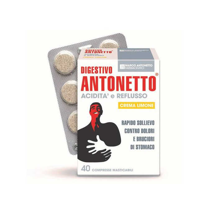 Digestivo Antonetto - Acidit&agrave; e Reflusso