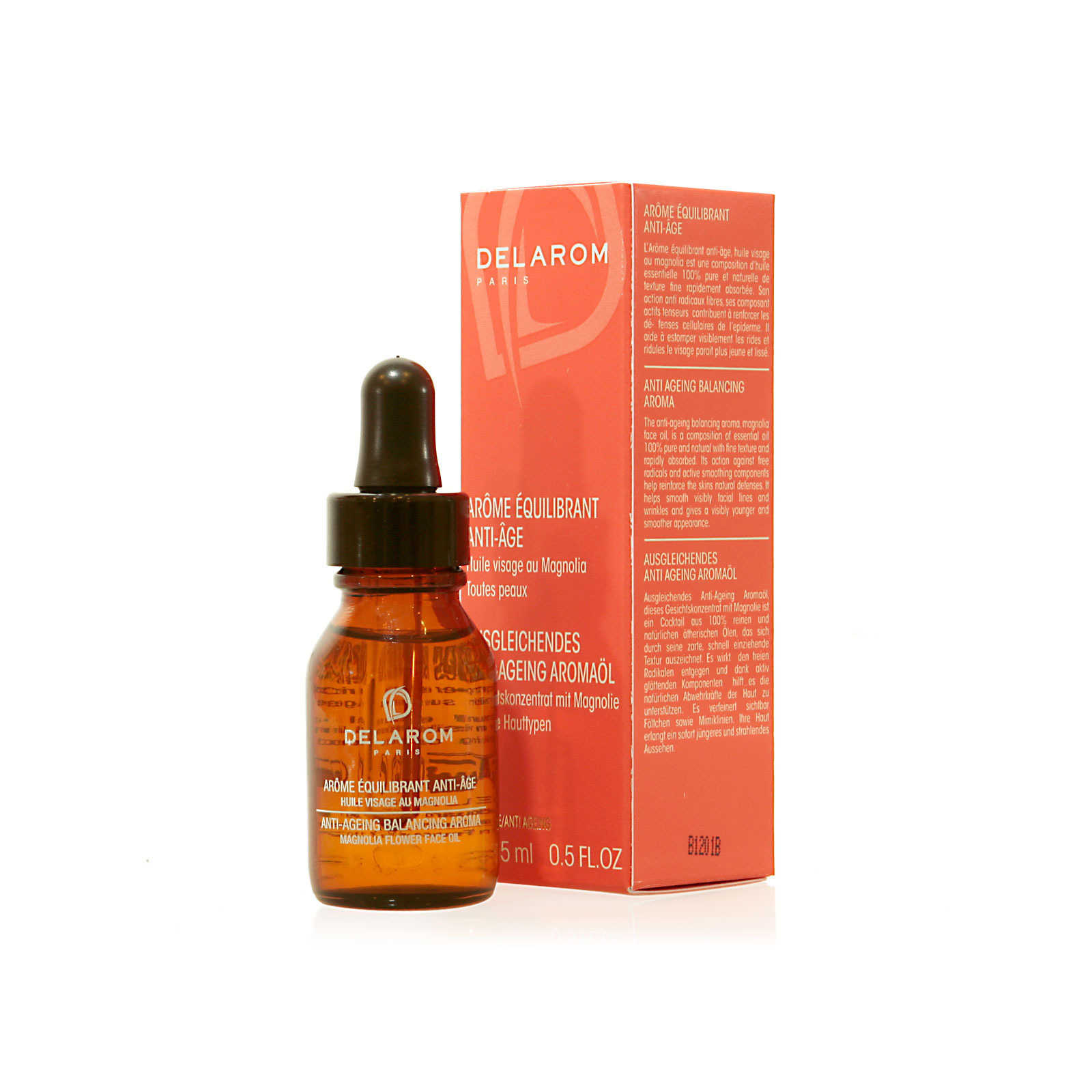 Delarom - Olio essenziale antirughe - Aroma Equilibrante - Anti-age