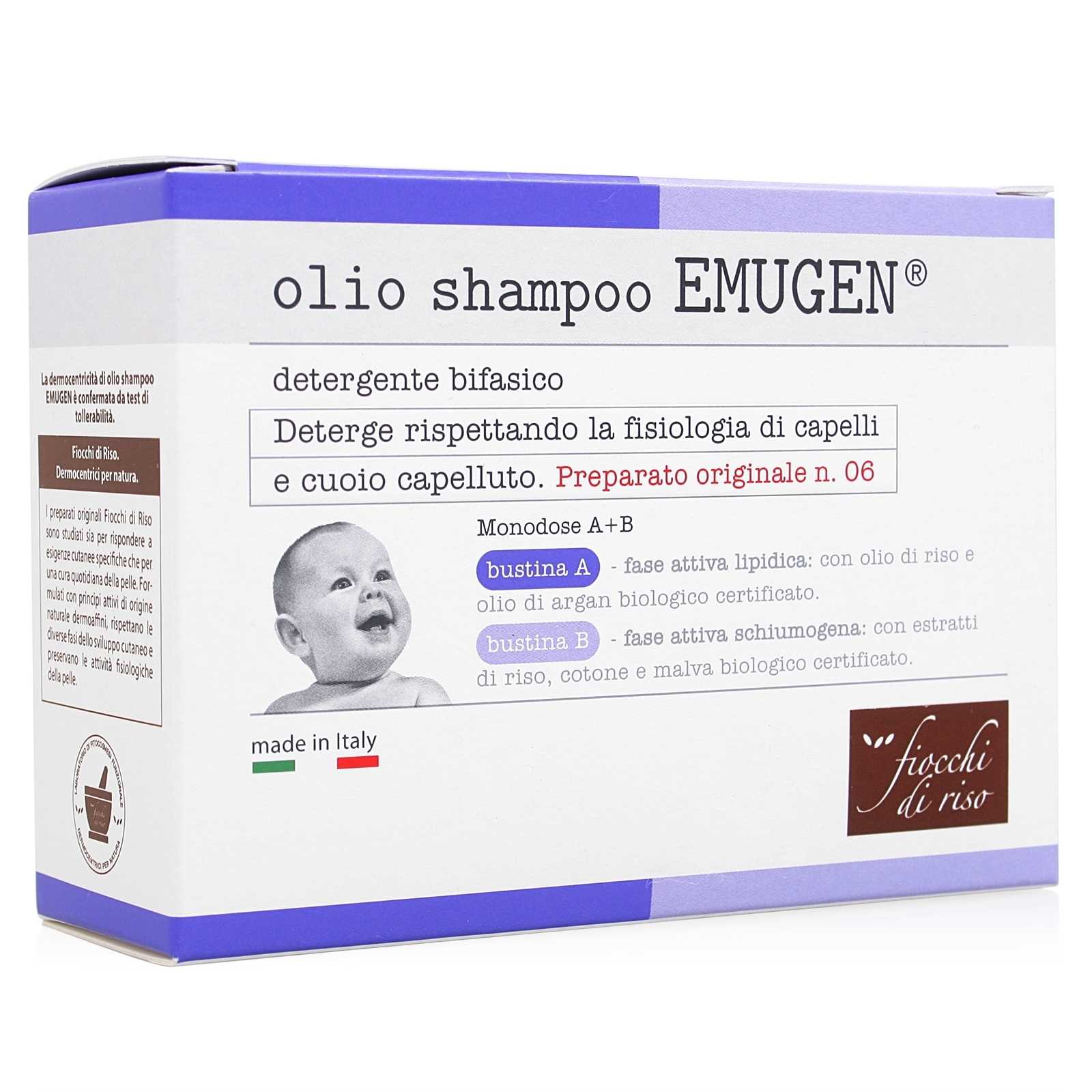 Fiocchi di Riso - Olio Shampoo Emugen