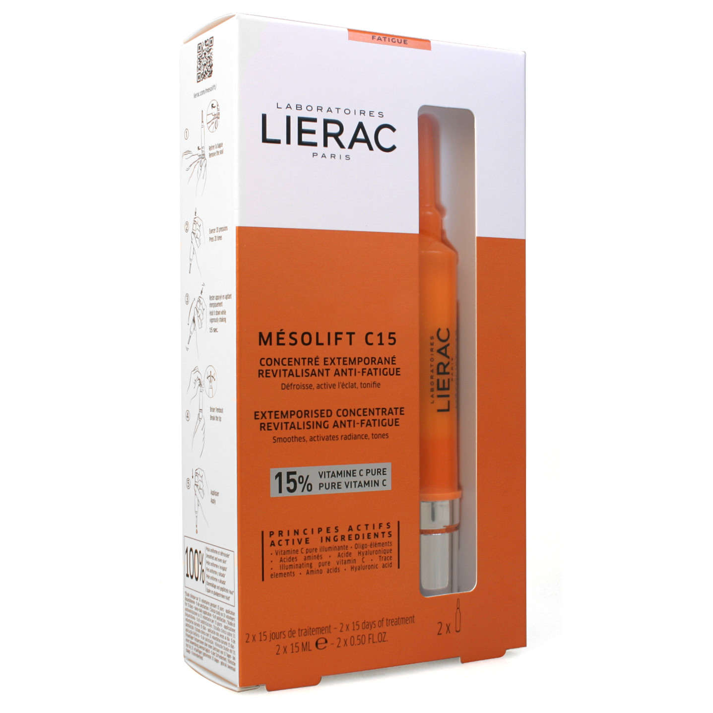 Lierac - Mesolift C15 - Concentrato rivitalizzante anti-fatica