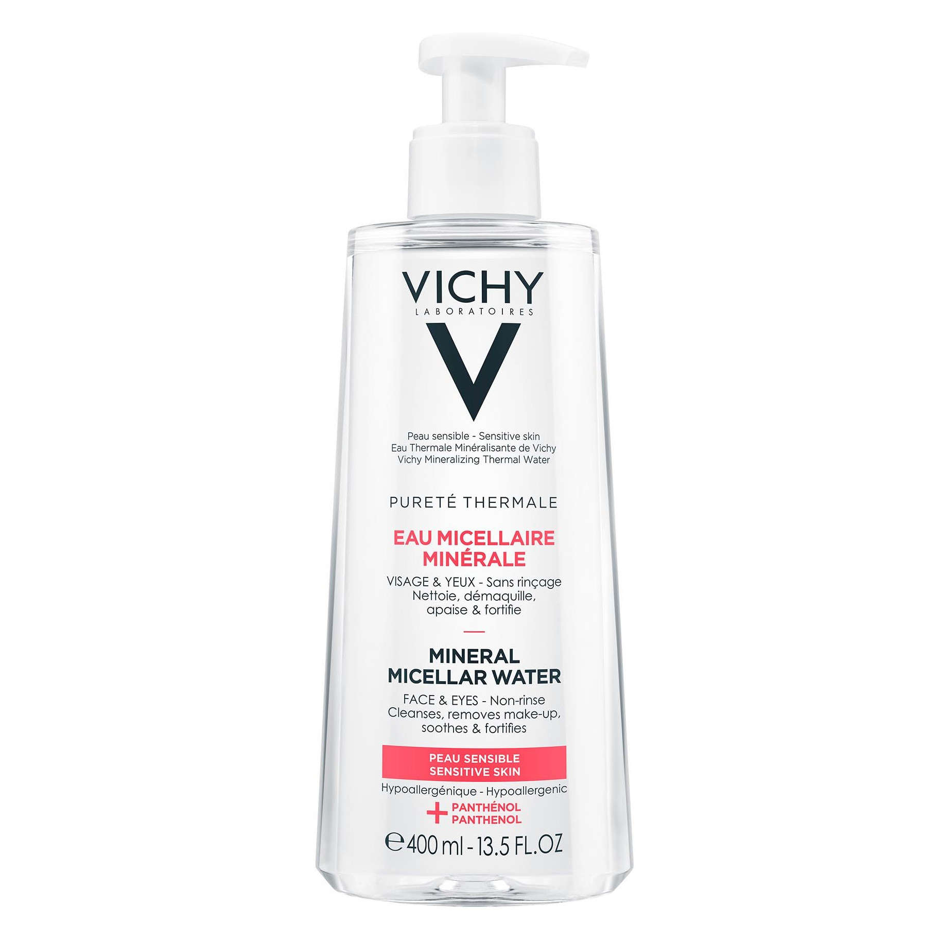 Vichy - Pureté Thermale - Acqua micellare minerale Pelle sensibile - 400ml