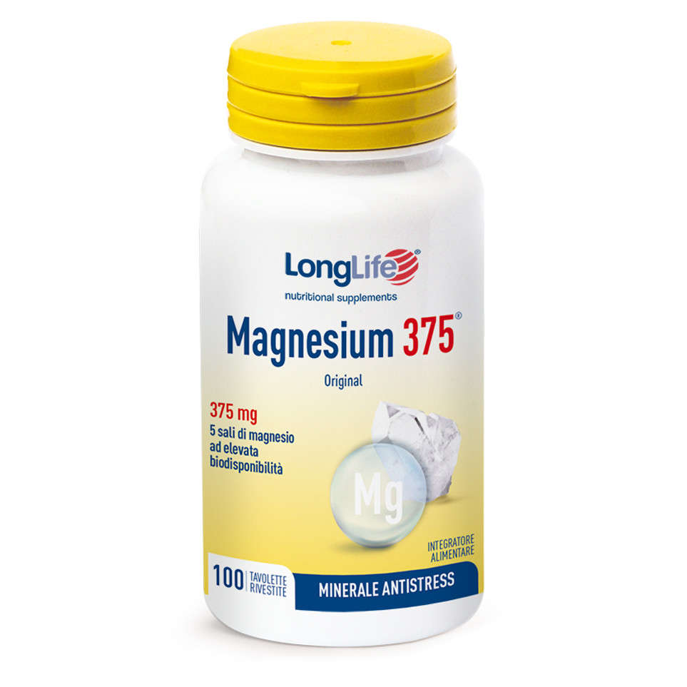 Longlife - Magnesium 375 mg - 100 Tavolette