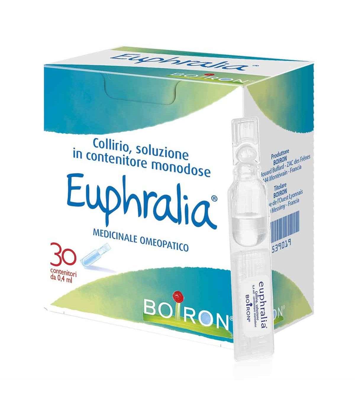 Boiron - Euphralia - Collirio Omeopatico 30 Contenitori Monodose