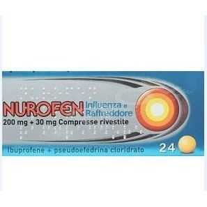 Nurofen - NUROFEN INFLUEN RAFFREDD*24CPR