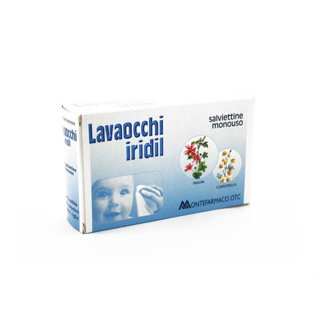 Iridil - Lavaocchi - Salviettine Monouso