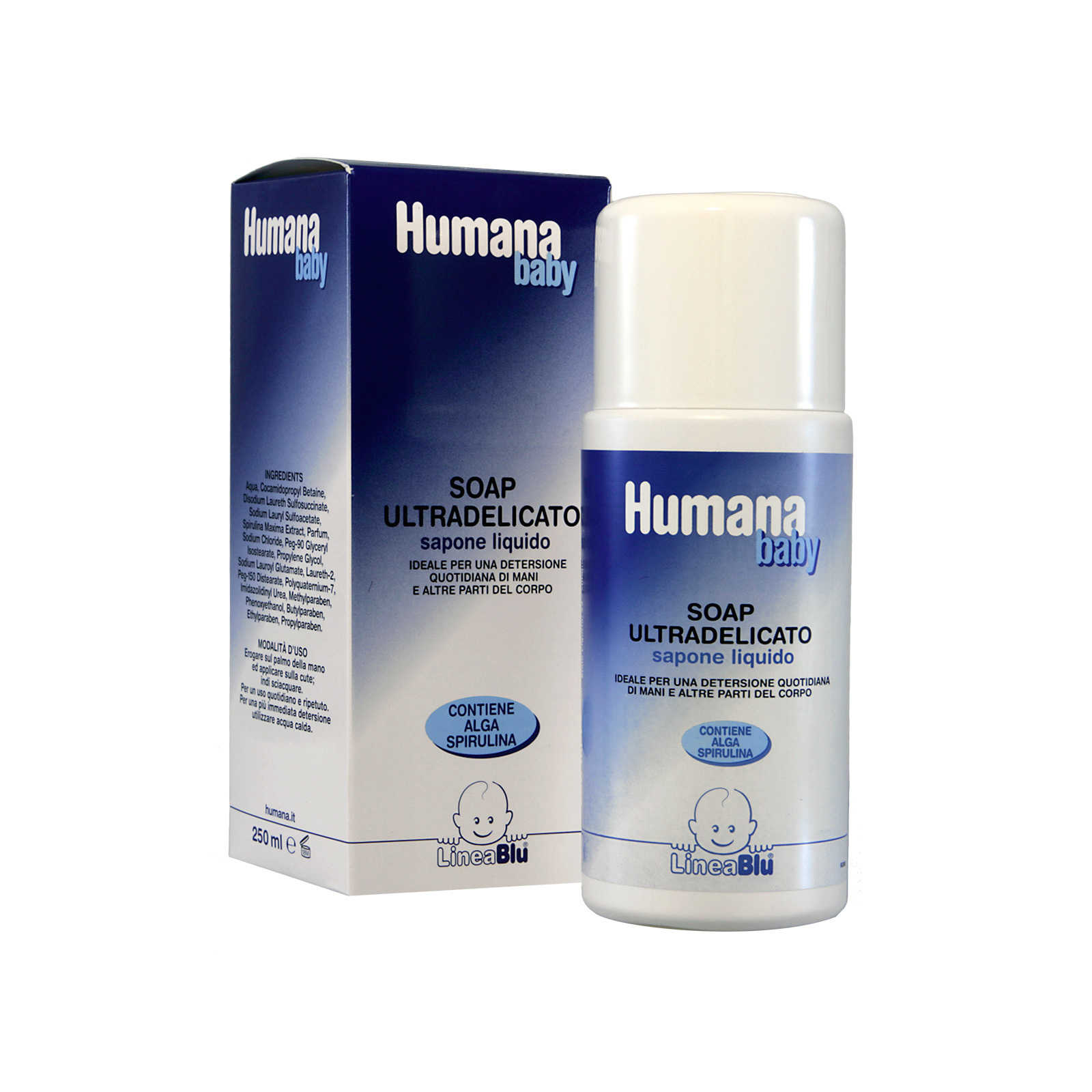 Humana - Baby - Soap Ultradelicato - 250ml - Sapone detergente