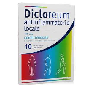 Dicloreum - Antinfiammatorio Locale - 10 cerotti