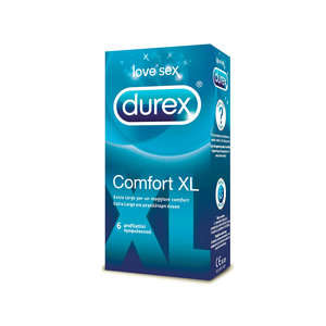Durex - Comfort Xl - 6 profilattici extra-large