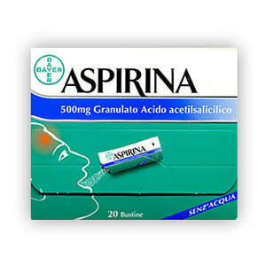 Aspirina - ASPIRINA*OS GRAT 20BUST 500MG