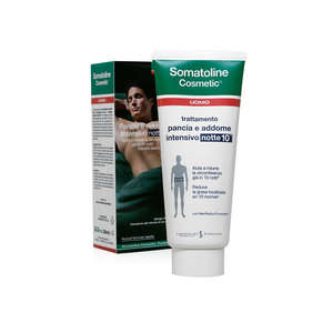 Somatoline - Cosmetic Uomo - Pancia e Addome Intensivo Notte 10 - 300ml