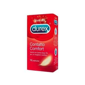 Durex - Contatto Comfort - 12 profilattici ultrasottili