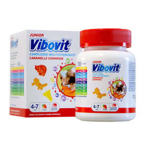Vibovit - Integratore Alimentare multivitaminico per bambini - Junior - Caramelle Gommose