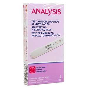 Analysis - Test autodiagnostico di gravidanza
