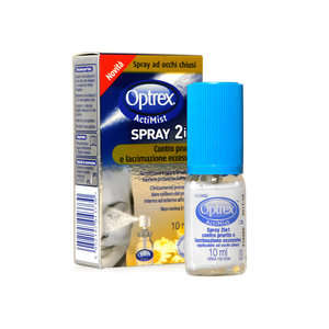 Optrex - Actimist - Spray 2 in 1 - Prurito e Lacrimazione