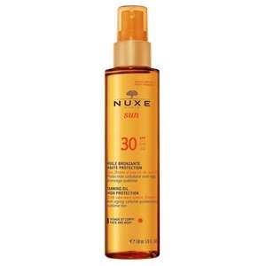 Nuxe - Sun - Olio Abbronzante Alta Protezione - SPF30