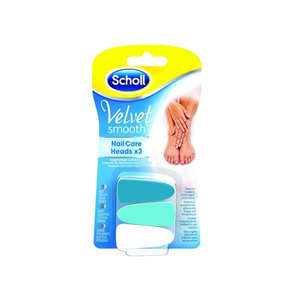 Scholl - Velvet Smooth - Testine di ricambio per Nail Care