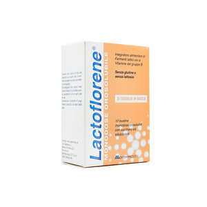 Lactoflorene - Integratore alimentare Adulti - 12 Buste Monodose Orosolubili