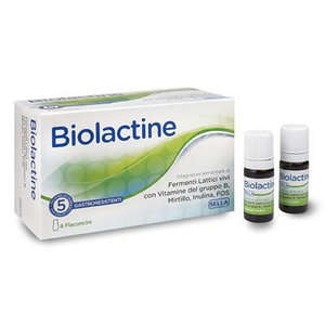 Biolactine Probiotico - 5 miliardi - Flaconcini
