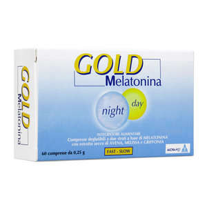 Melatonina Gold - Night & Day - 60 Compresse