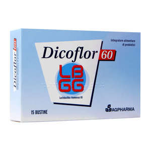 Dicoflor - Integratore alimentare di fermenti lattici vivi - 60 Bustine