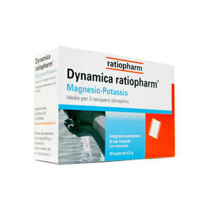 Ratiopharm - Dynamica - Magnesio e Potassio - 10 bustine