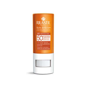 Rilastil - Stick protezione solare per la protezione della pelle del viso 50+ - Sun System
