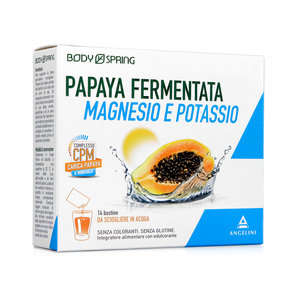 Body Spring - Papaya Fermentata - Integratore Alimentare di Magnesio e Potassio