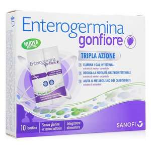 Enterogermina - Gonfiore - 10+10 buste