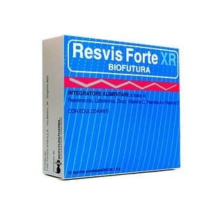 Resvis Xr - Integratore alimentare a base di Resveratrolo - Resvis Forte Xr Biofutura