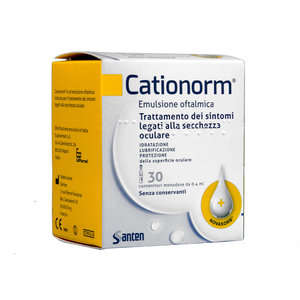 Cationorm - Emulsione Oftalmica - Monodose