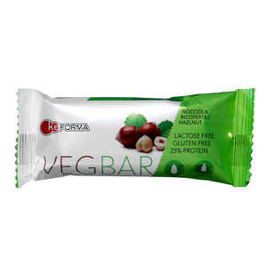 Keforma - Integratore Aliementare con Proteine Vegetali - Veg Bar - Nocciola