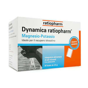 Ratiopharm - Dynamica - Magnesio e Potassio - 30 bustine