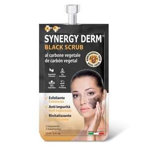Synergy Derm - Black Scrub al Carbone Vegetale