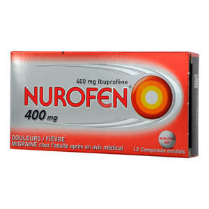 Nurofen - NUROFEN*12CPR RIV 400MG PVC/AL