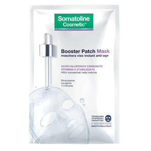 Somatoline - Booster Patch Mask - Maschera viso instant anti-age