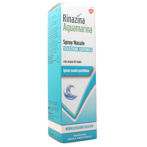 Rinazina - Aquamarina - Soluzione Isotonica con Acqua di mare - Nebulizzazione delicata