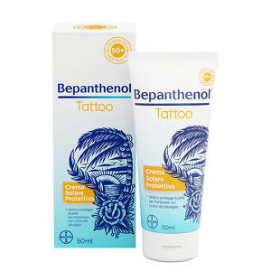 Bepanthenol - Tattoo - Crema solare protettiva spf50+ 50ml